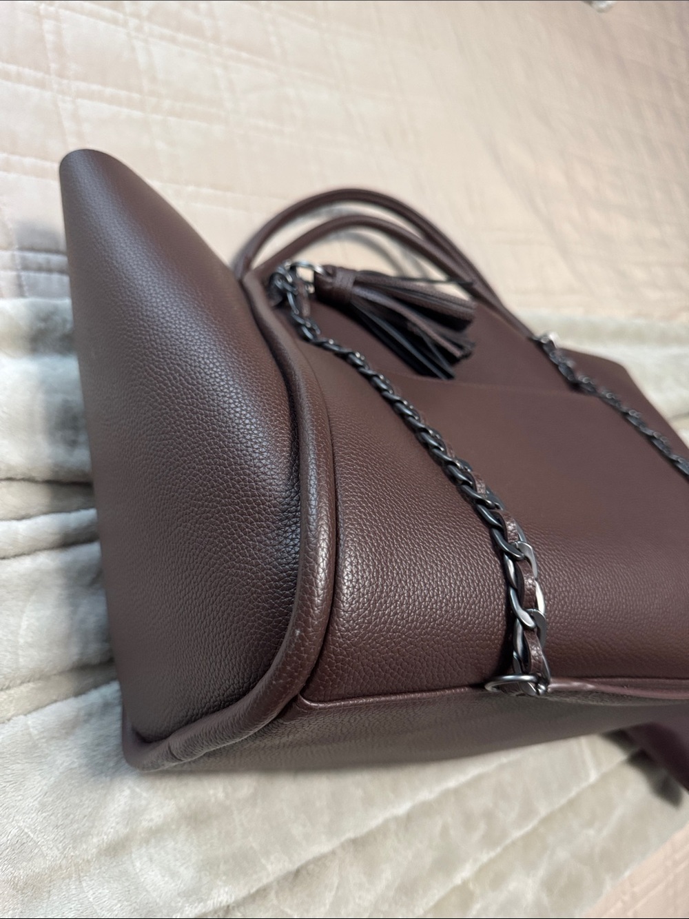 Itzy Ritzy Boss Tote Espresso - Picture 8 of 8